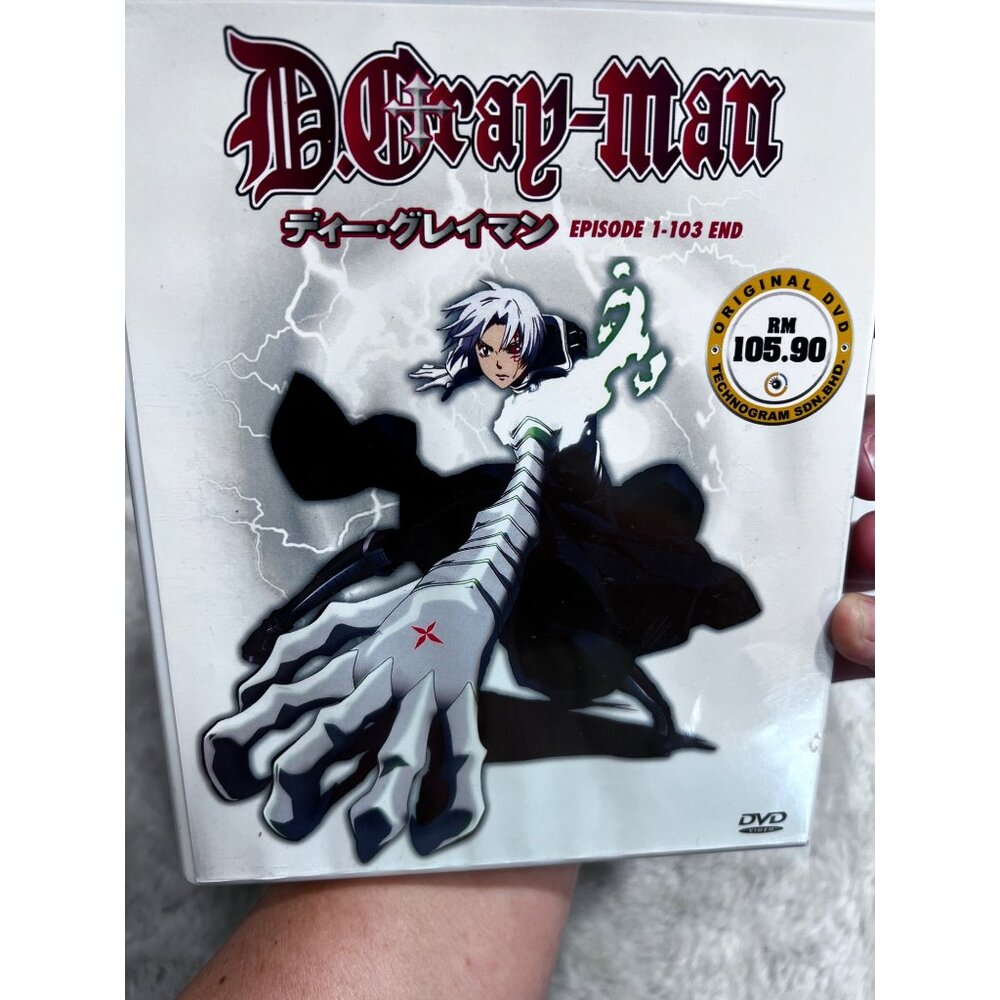 "D.Gray-Man" Complete Series DVD Set Episode 1-103 End Anime Collection